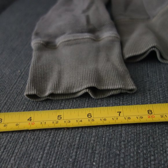 Diesel 55DSL U55 Deep Silent Lethal Kaki Zip Up Hoodie Made in India Size S - Picture 3 of 16